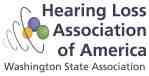 Hearing Loss Association of America - Washington State Association logo