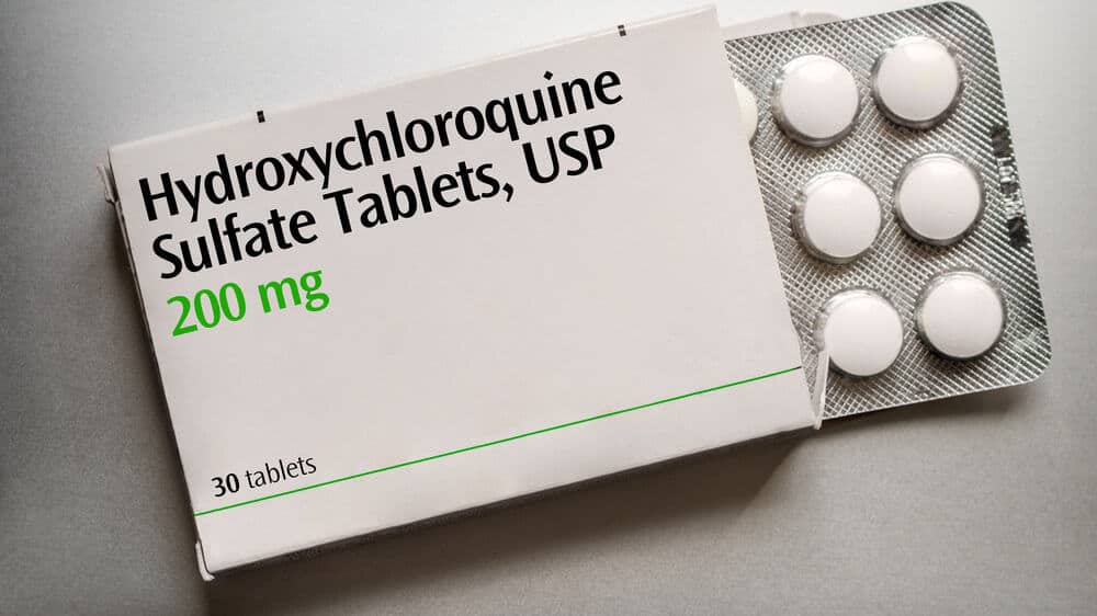 Box of Hydroxychloroquine Tablets