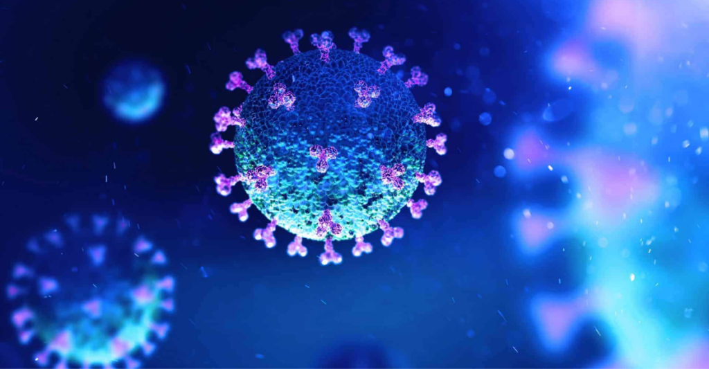 Image of COVID-19 Virus cell